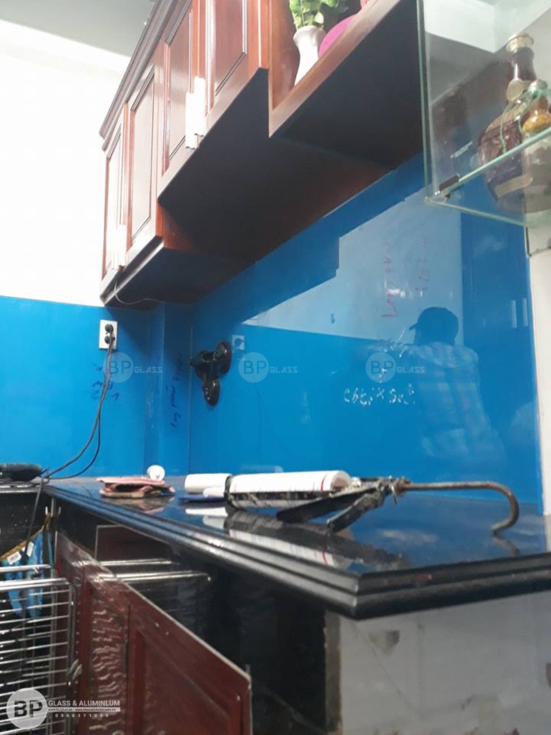 kính bếp, Lắp kính bếp tại 793 Phạm Văn Bách, HCM